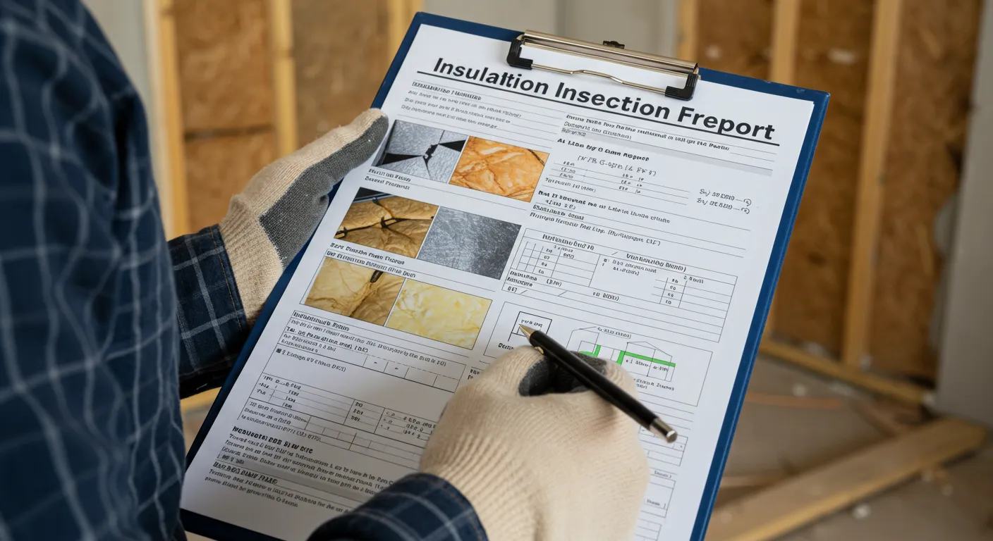 A technician doing inspection