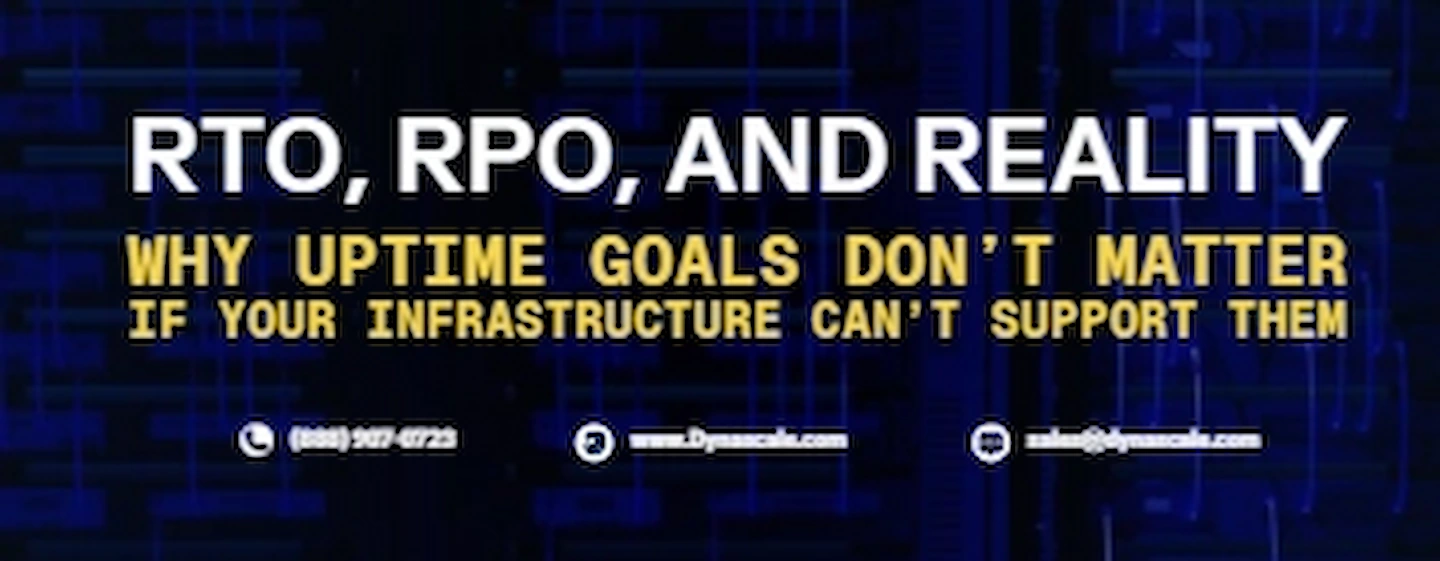 RTO, RPO, and Reality: What CIOs Should Be Asking Before Chasing Numbers