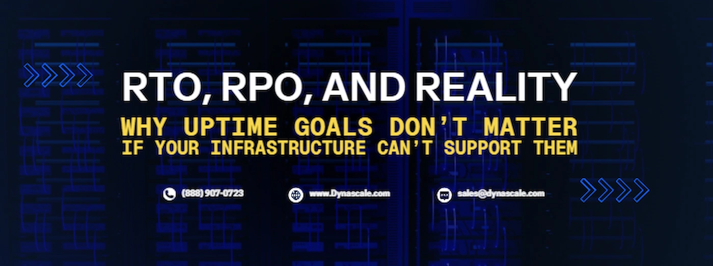 RTO, RPO, and Reality: What CIOs Should Be Asking Before Chasing Numbers