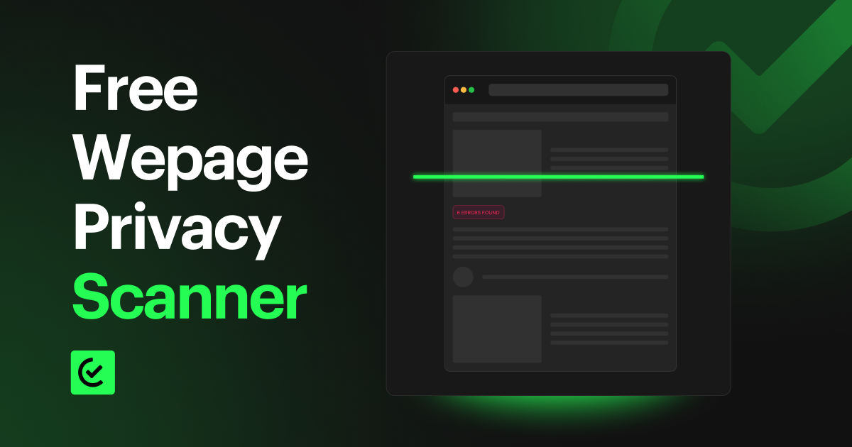 Free Webpage Privacy Scanner - Consent Pro