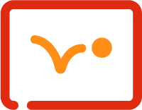 An Icon depicting a simplified product animation