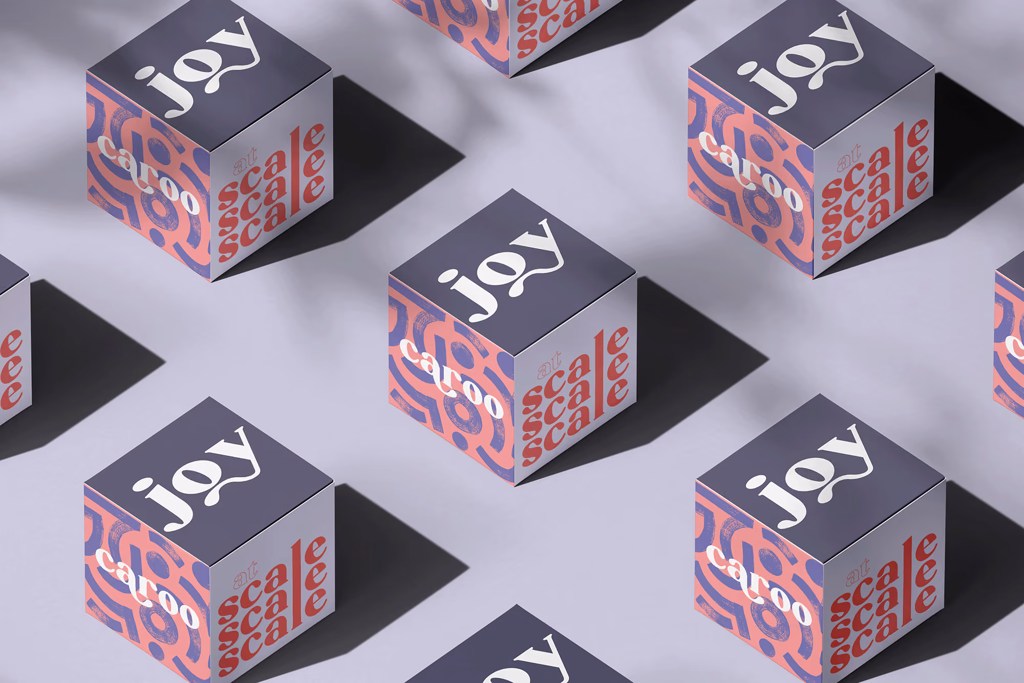 Joyful employee gift boxes.