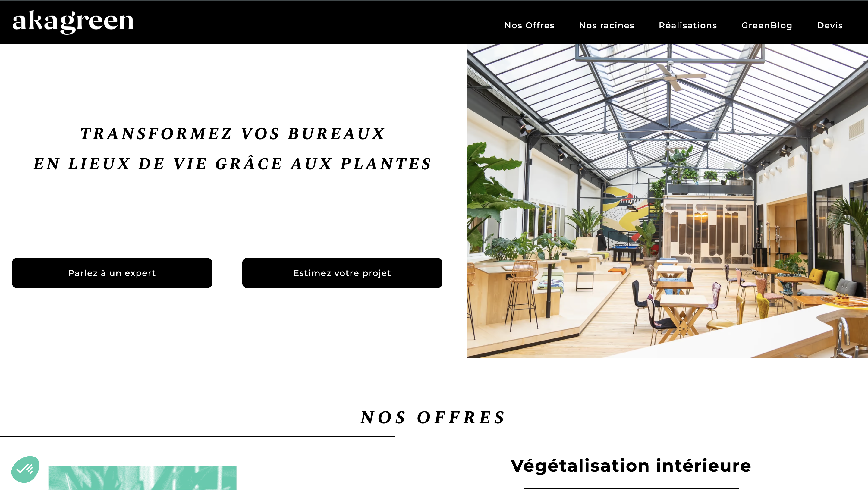 image of office workspace (for a web design agency)