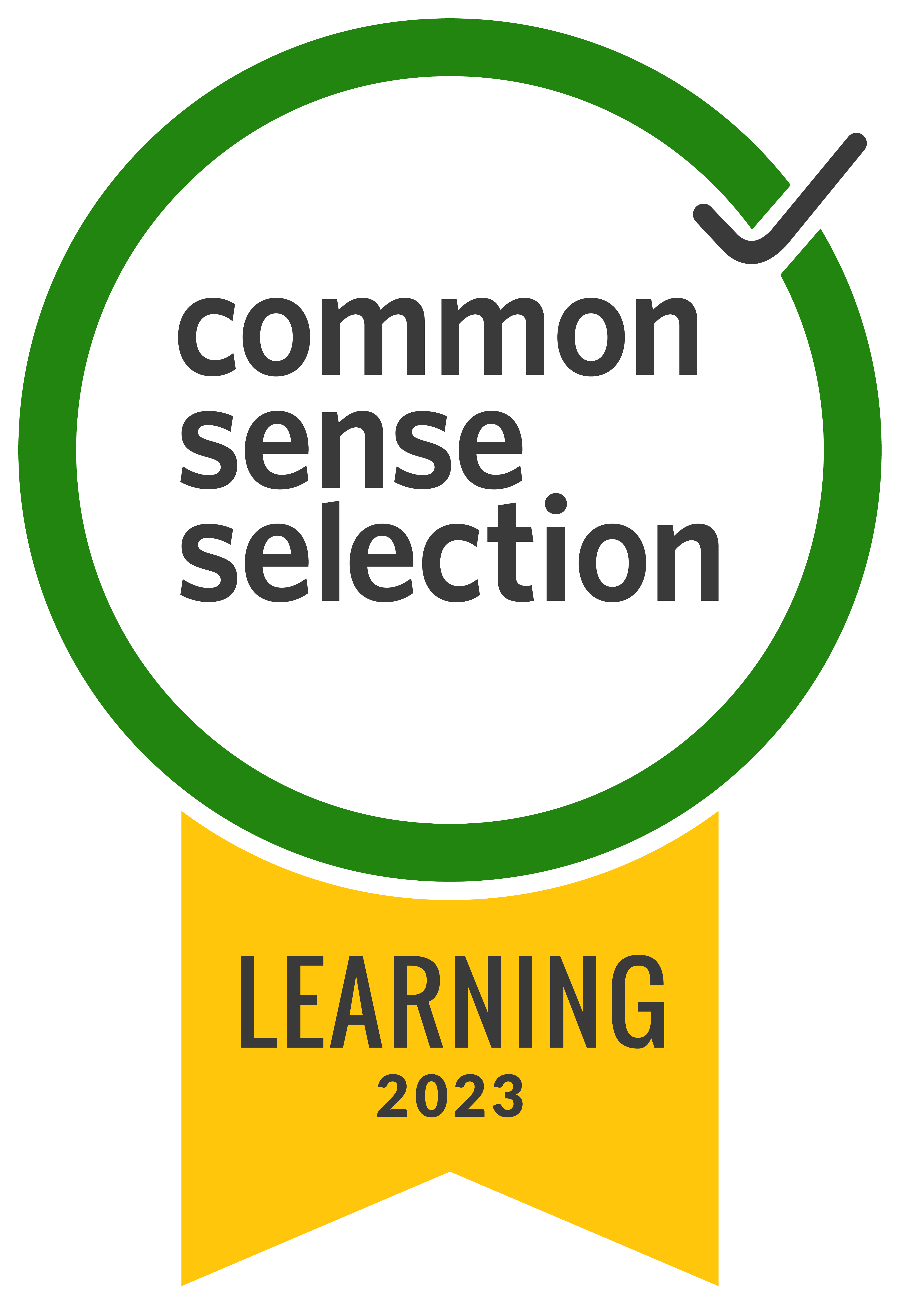 Common Sense Selection Badge