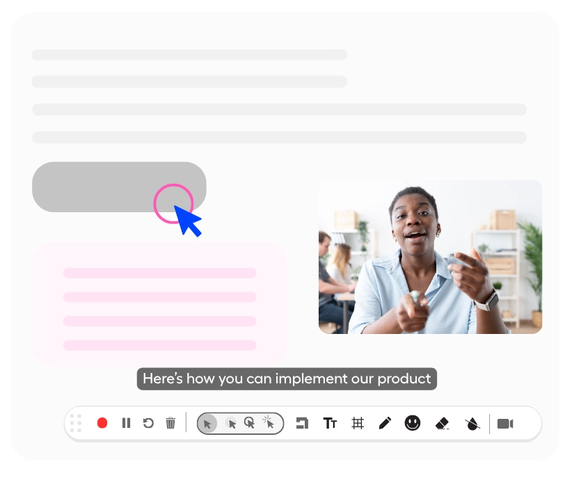 Record personalized outreach videos that close deals.