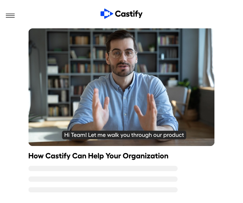 Record quality product demos at scale.