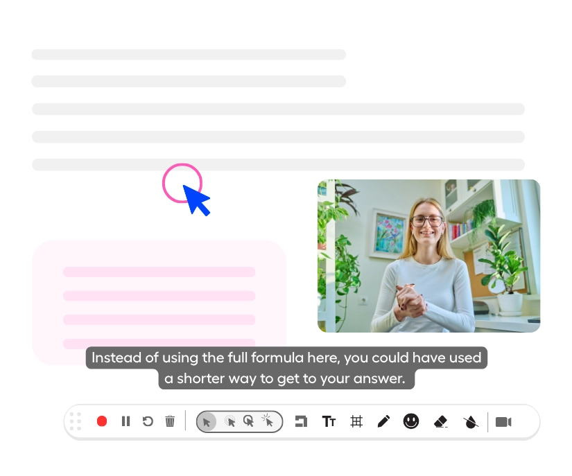 Provide clear, personalized feedback at scale.