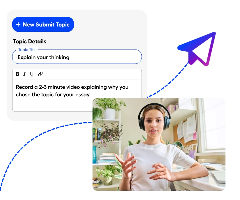 Assign video projects that encourage students to find their voice.