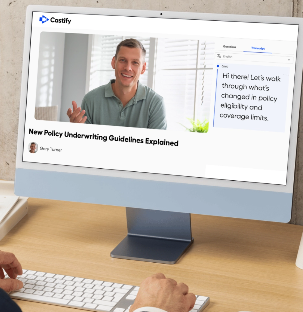 Make complex processes easy to understand with video.