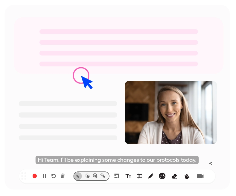 Communicate across your healthcare organization with video.