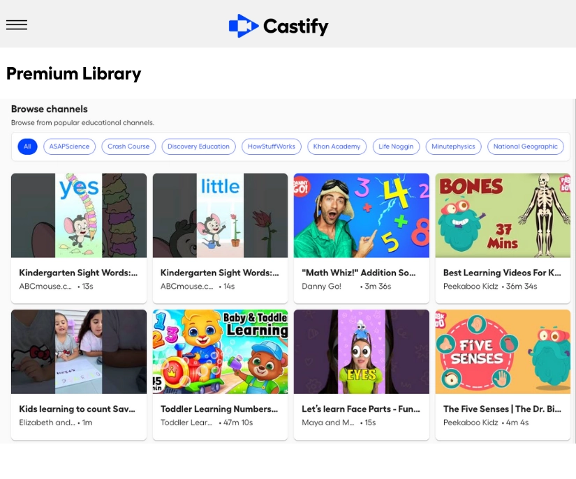 Pull in ready-to-go educational content and save time.