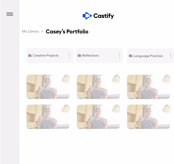 Student Portfolios with Castify