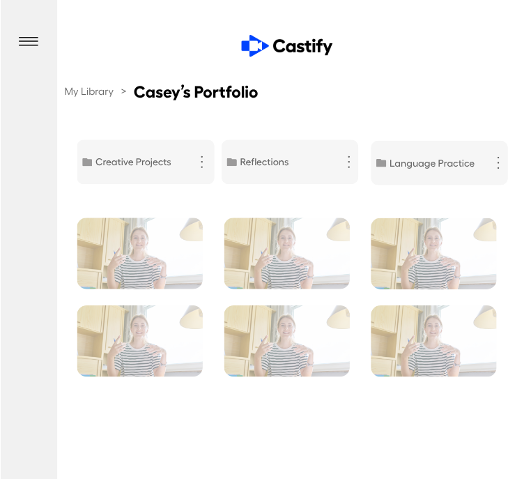 Student Portfolios with Castify