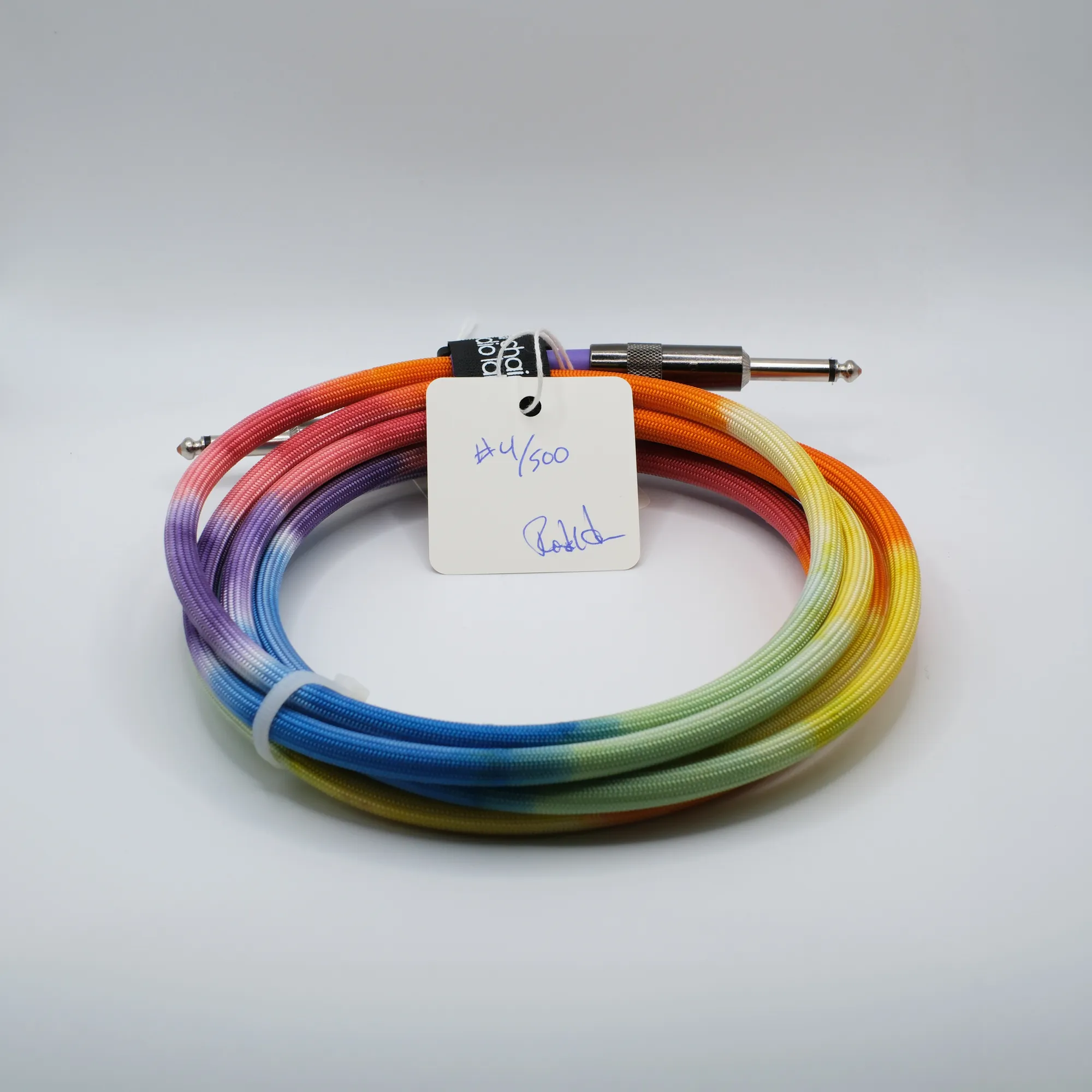 Signal Chain Audio Labs The Tie-Dyed Braided Instrument Cable