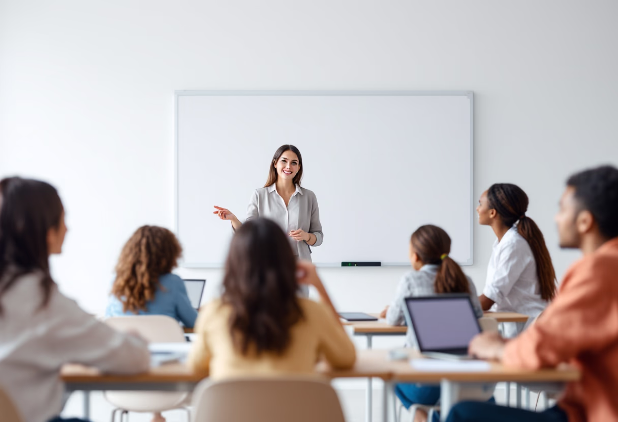 image of classroom setting (for a edtech)