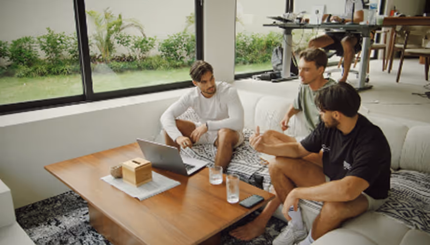 People sharing experiences, activities, and stories within The New Standard, a community focused on well-being, connection, and purpose.