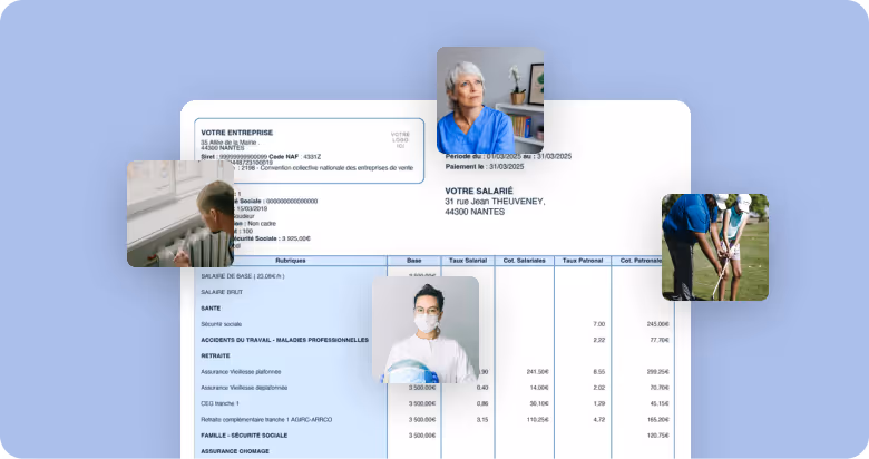 fiche de paie 2025
