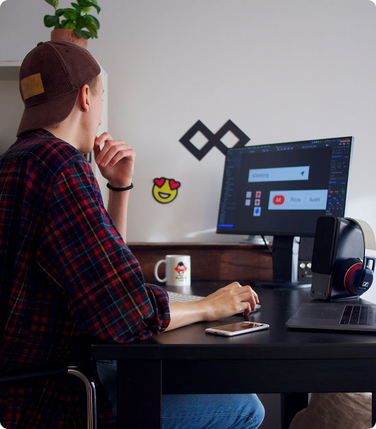 freelance bureau homme