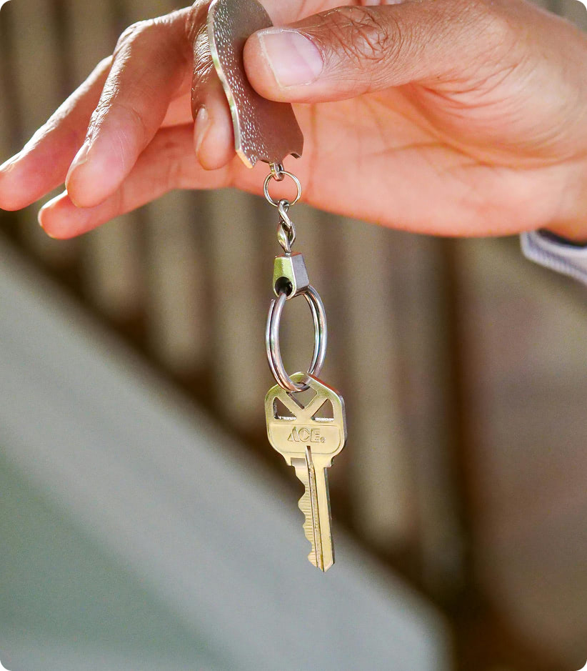 clés de maison ou appartement