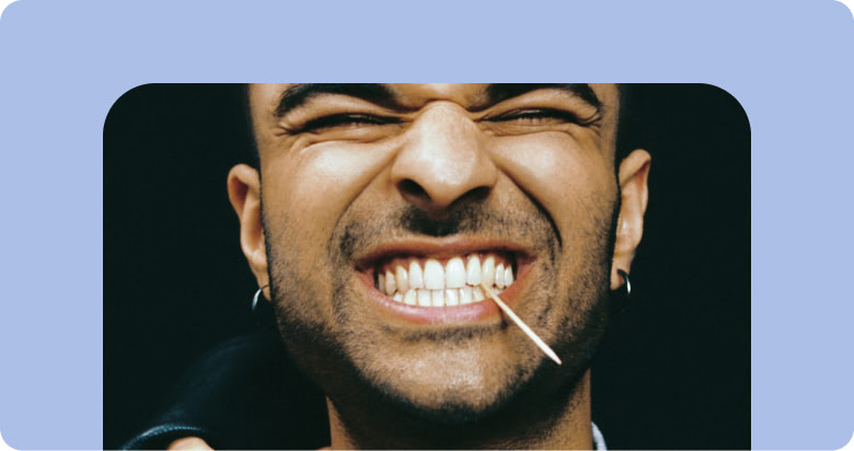 men smile