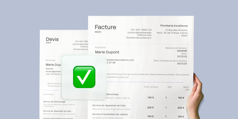 Devis et factures conformes