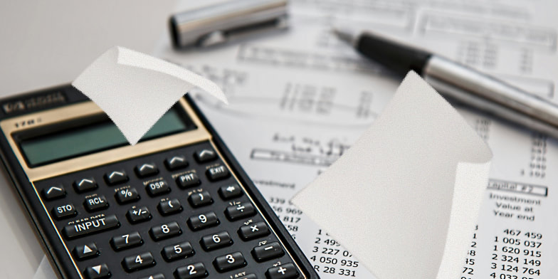 calculatrice feuille