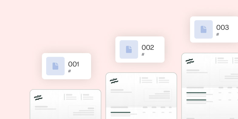 numerotation de factures 