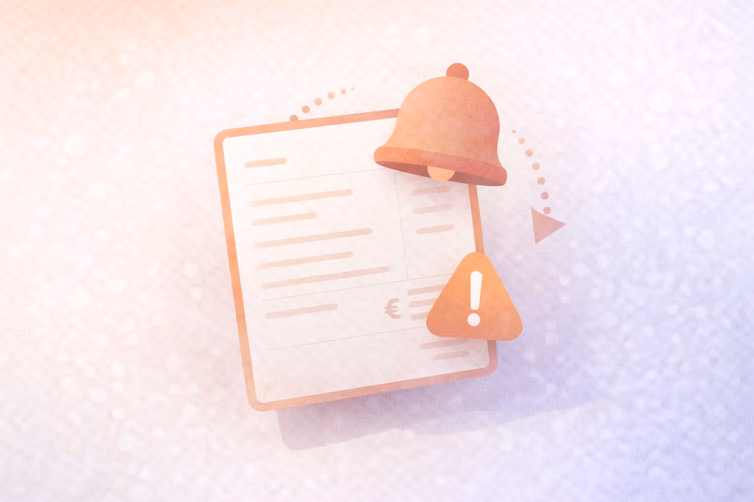 Visuels d'un mail et dune cloche