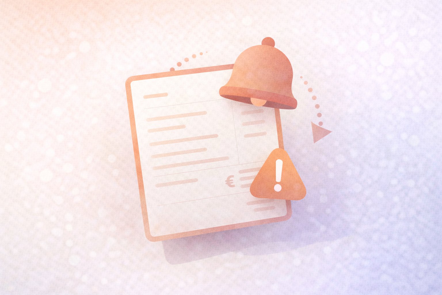 Visuels d'un mail et dune cloche