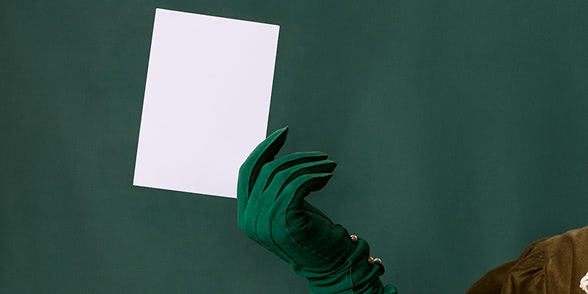 paper fond vert