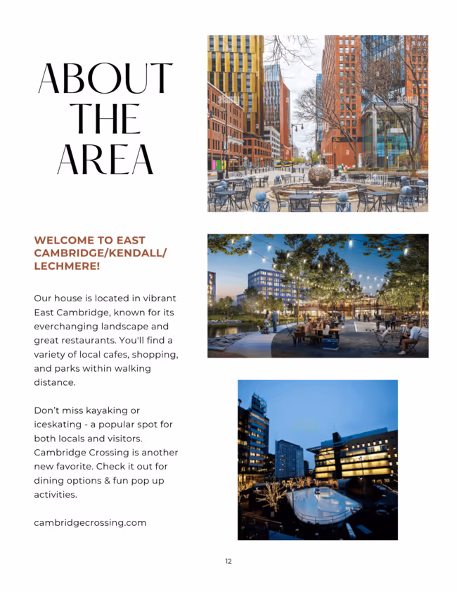 2nd page of guidebook