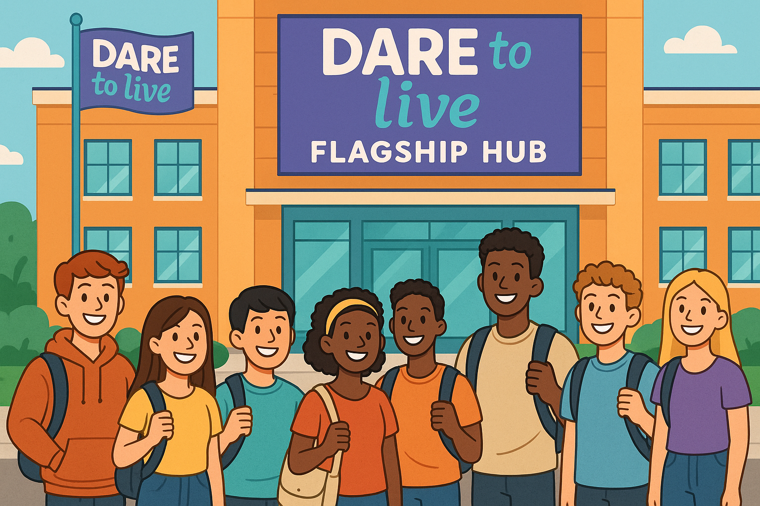 Flagship Hub — The Future of Dare To Live