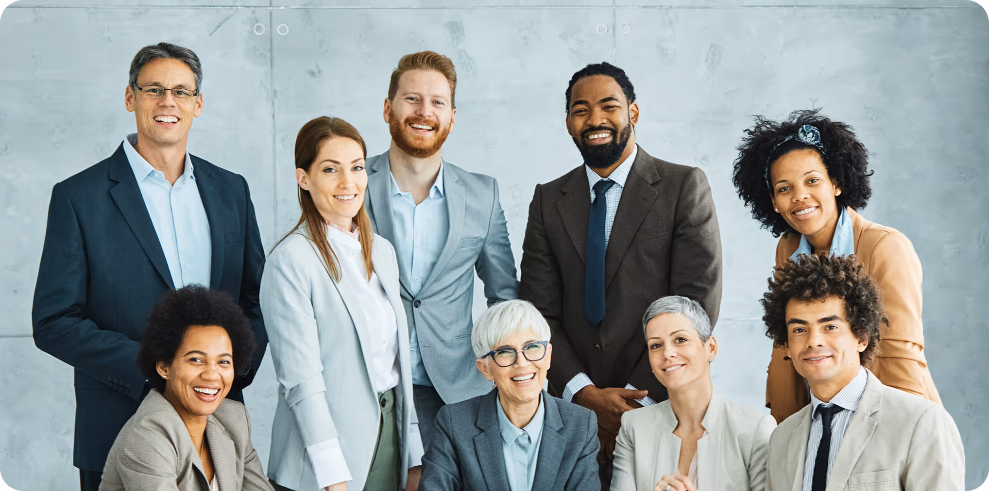 Group of Ai advisors posing for picture