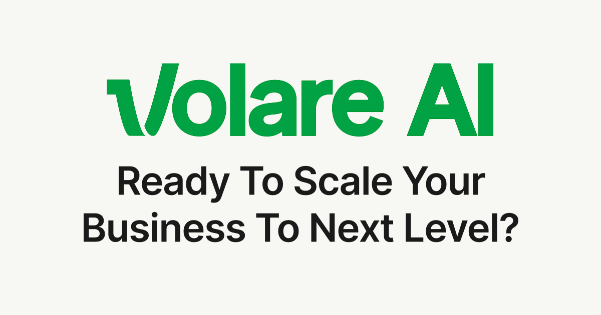 Volare AI cover