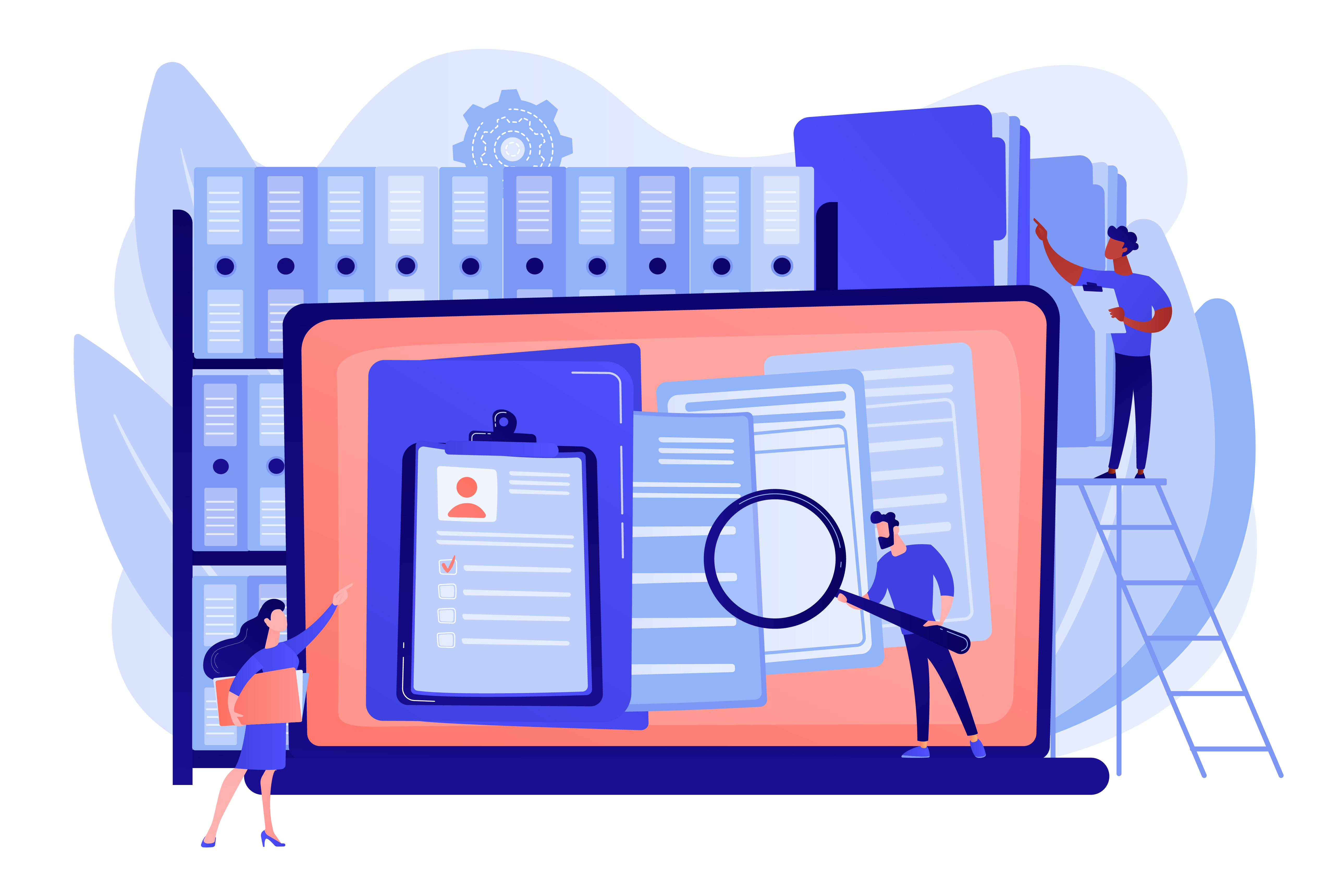 Document management in the laptop