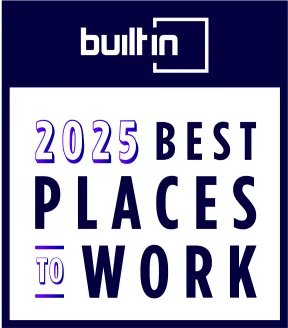 built in 2025 Best Places to Work badge