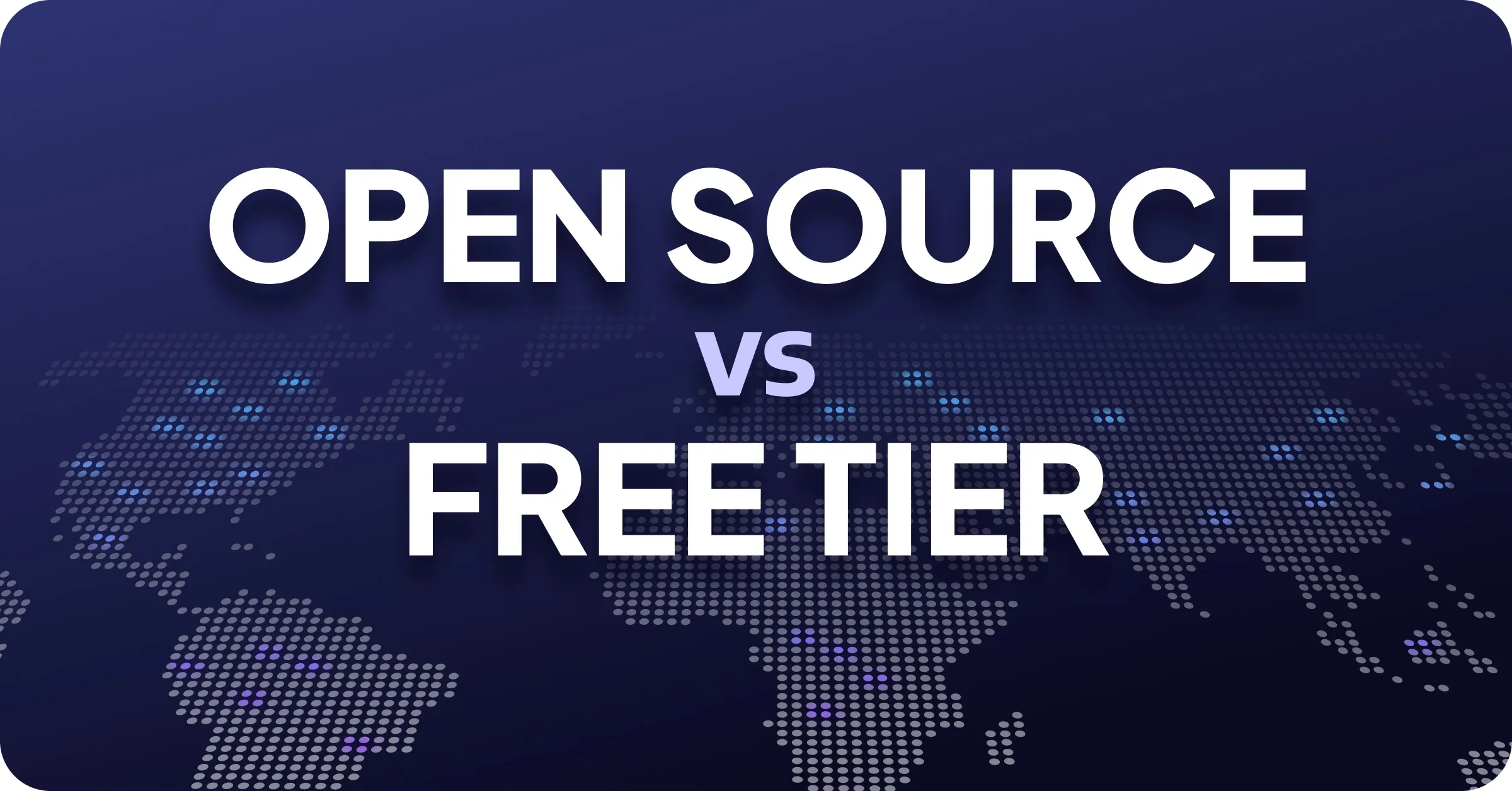 Free Tier isn’t Free: Why Developers Should Insist on Open Source