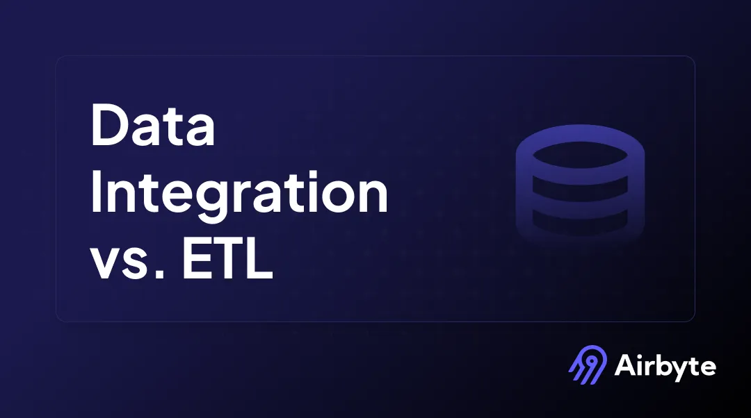 Data Integration vs. ETL: Beyond Buzzwords - What You Need