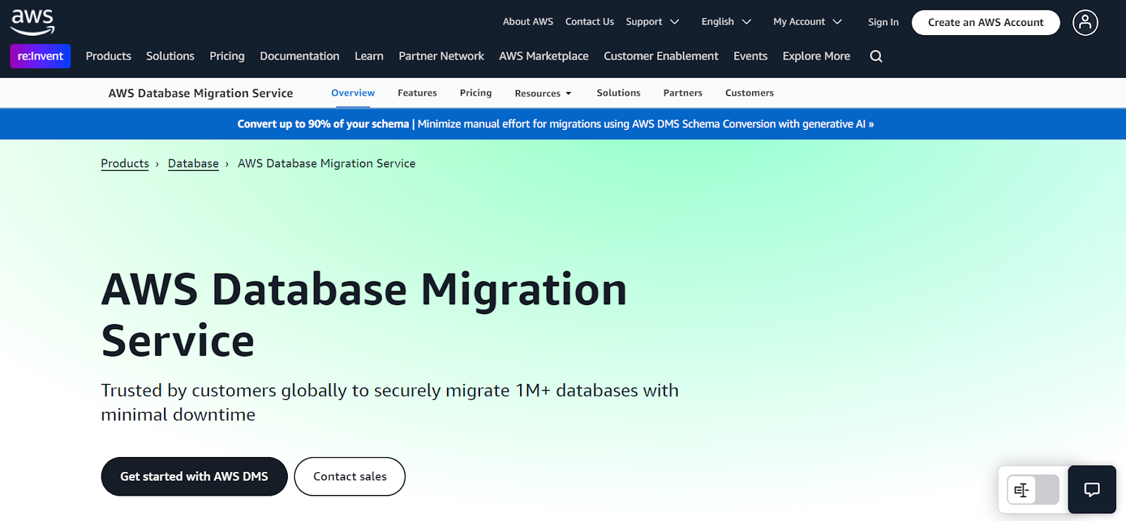 AWS Database Migration Service