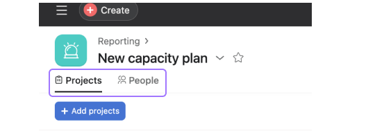 New Capacity Plan
