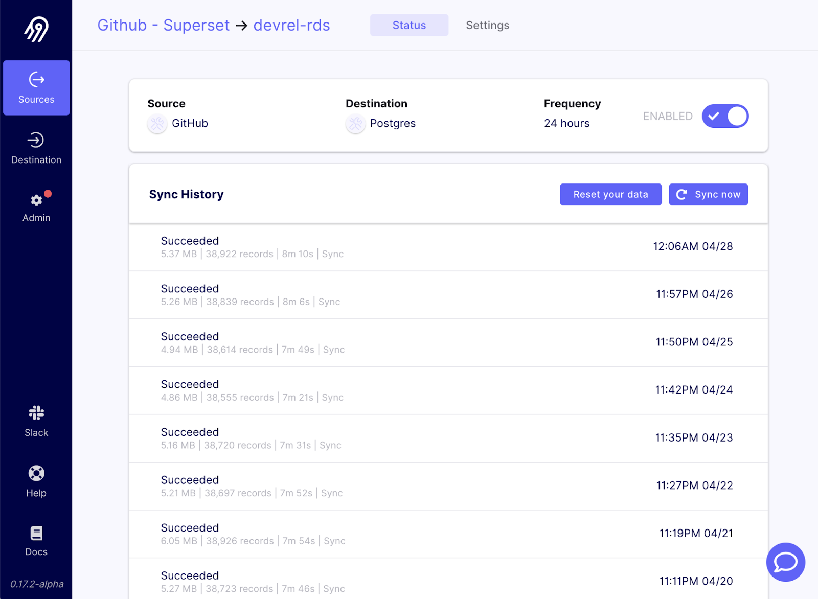 Airbyte Interface