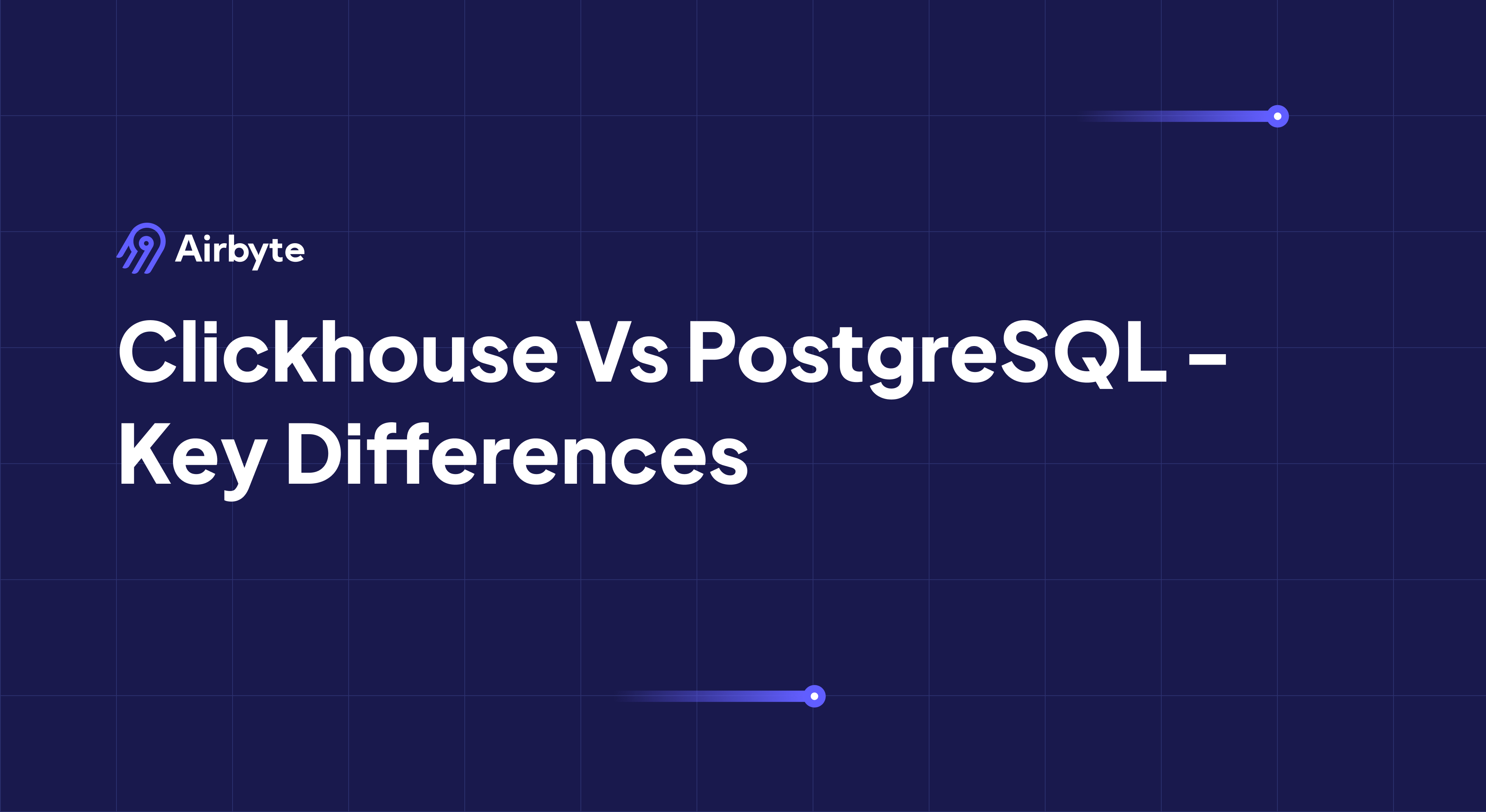 ClickHouse vs PostgreSQL - Key Differences