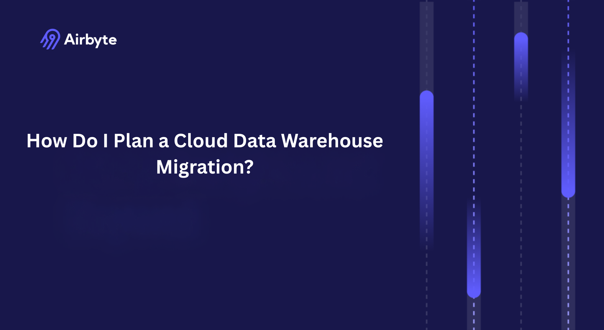 How Do I Plan a Cloud Data Warehouse Migration?