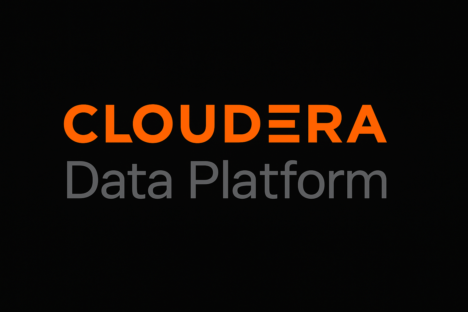 Image 1: Cloudera Data Platform