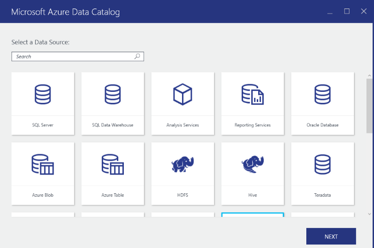 Microsoft Azure Data Catalog