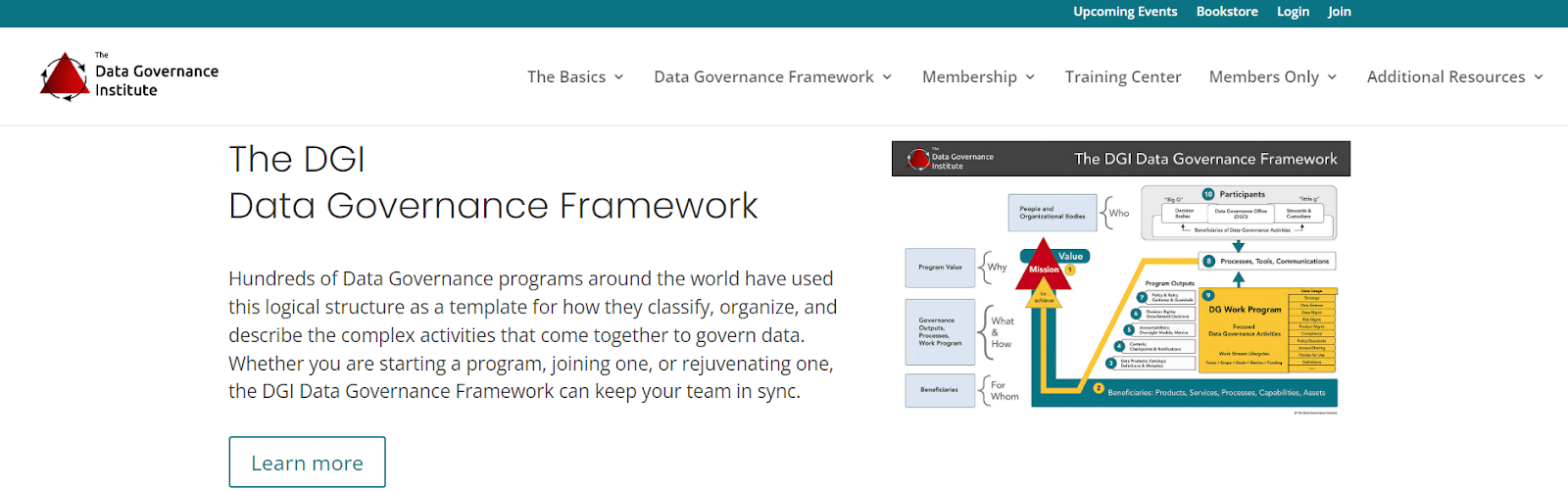 Image: DGI Governance Framework