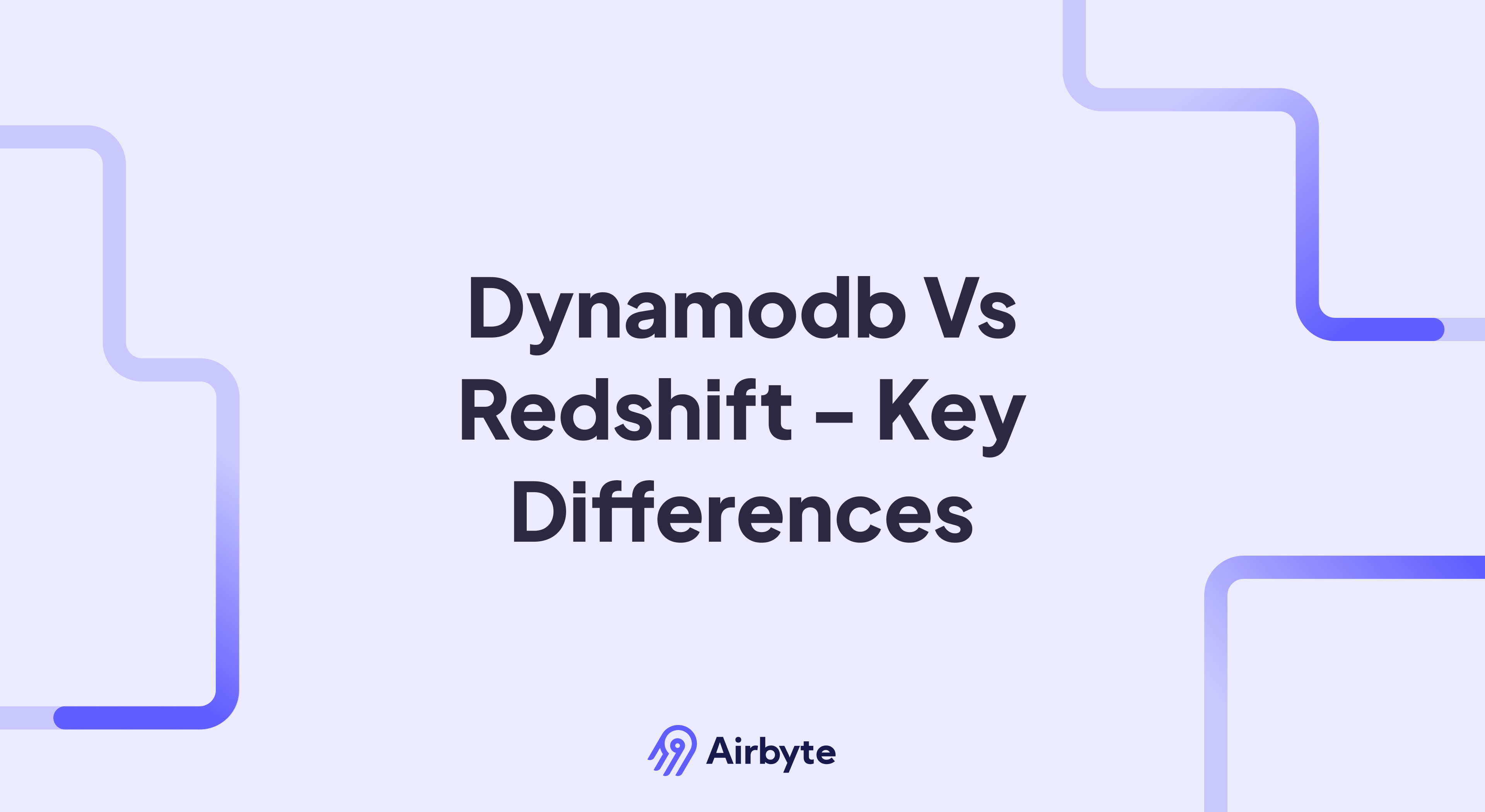 DynamoDB Vs Redshift - Which AWS Service Fits Your Data Needs?