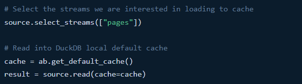 Extracting Streams from GA4