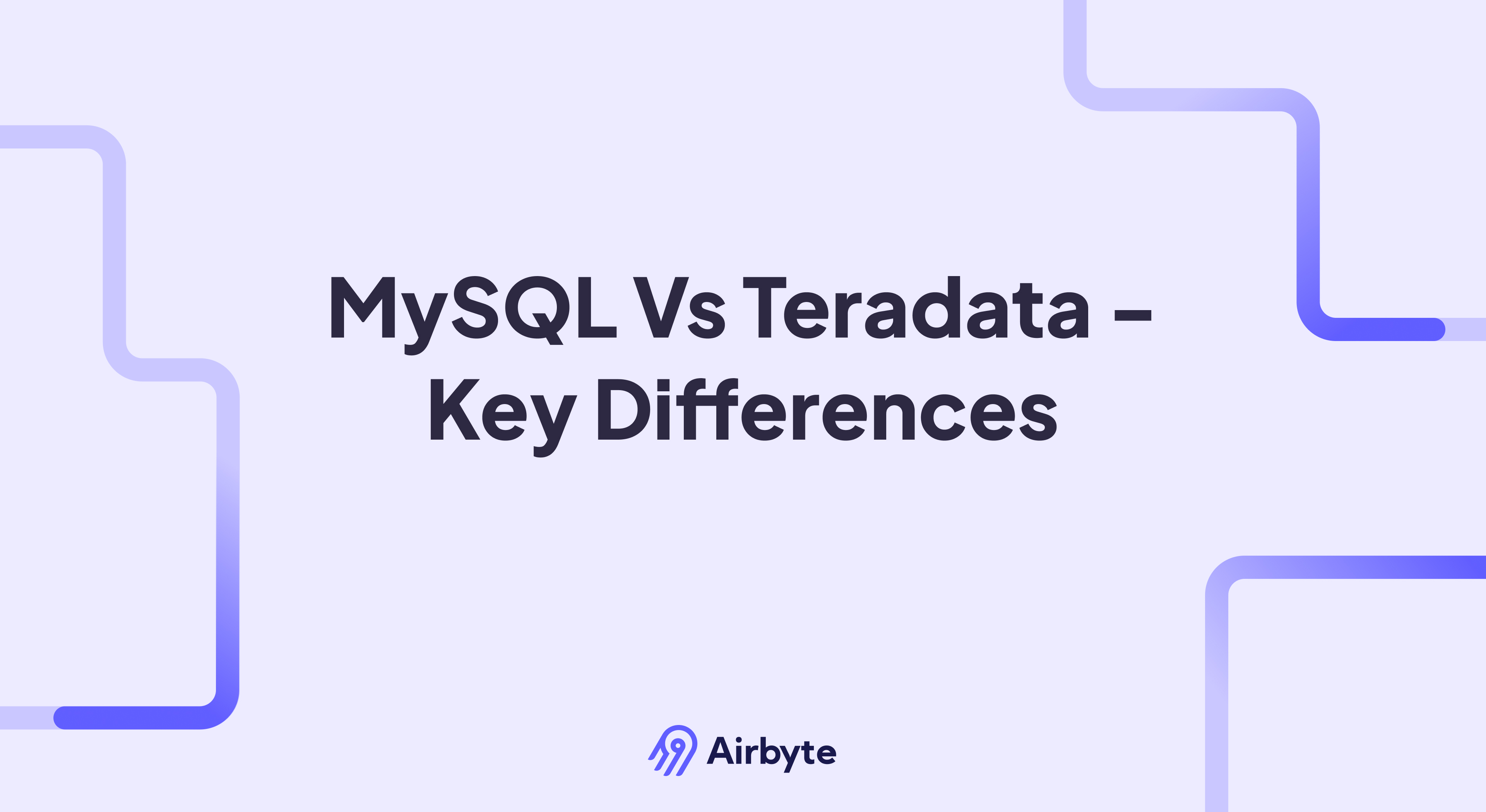 MySQL vs Teradata: Key Differences