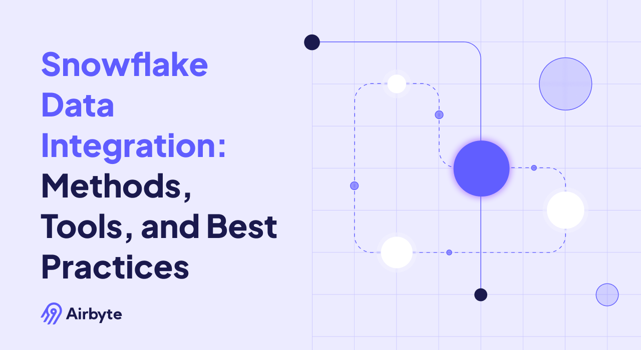 Snowflake Data Integration: Methods, Tools, and Best Practices